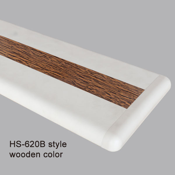 200mm Width PVC Anti Collision Wall Guard HS-620B for Hospital Corridor