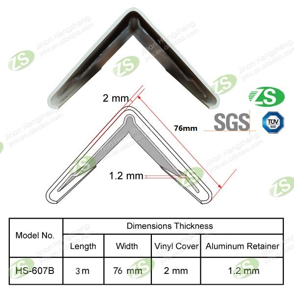 PVC Hospital Corner Guard for Corridor Anti-Collision and Patient Safety Protection