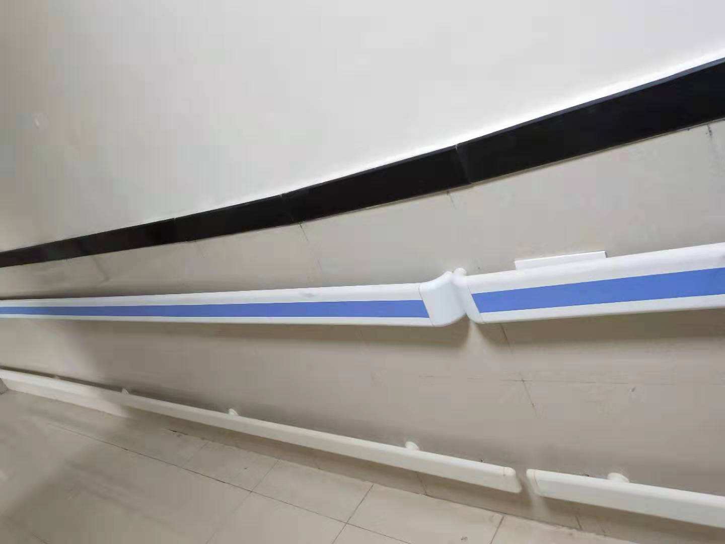 PVC Hospital Wall Guard Rail Handrail for Corridor Impact Protection