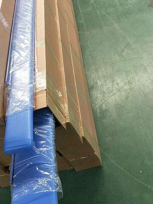 100mm Anti Collision Wall Guard Double Reinforced Aluminum Medical Crash Wall Cladding for Hospital Nursing Home
