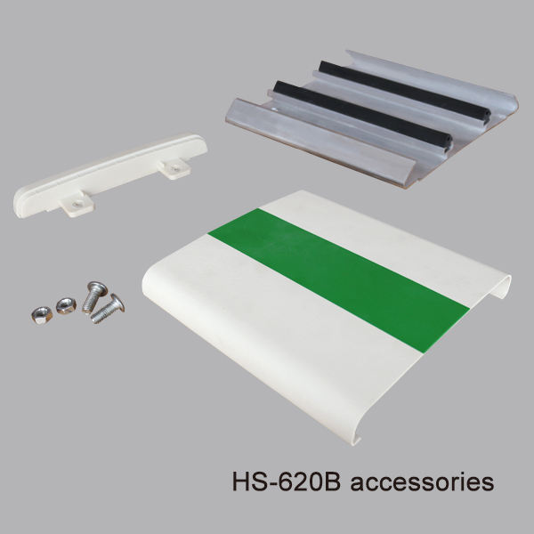 200mm Width PVC Anti Collision Wall Guard HS-620B for Hospital Corridor
